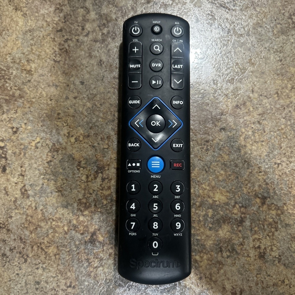 SPECTRUM Cable Universal Remote Control SR-002-R TV Audio Control